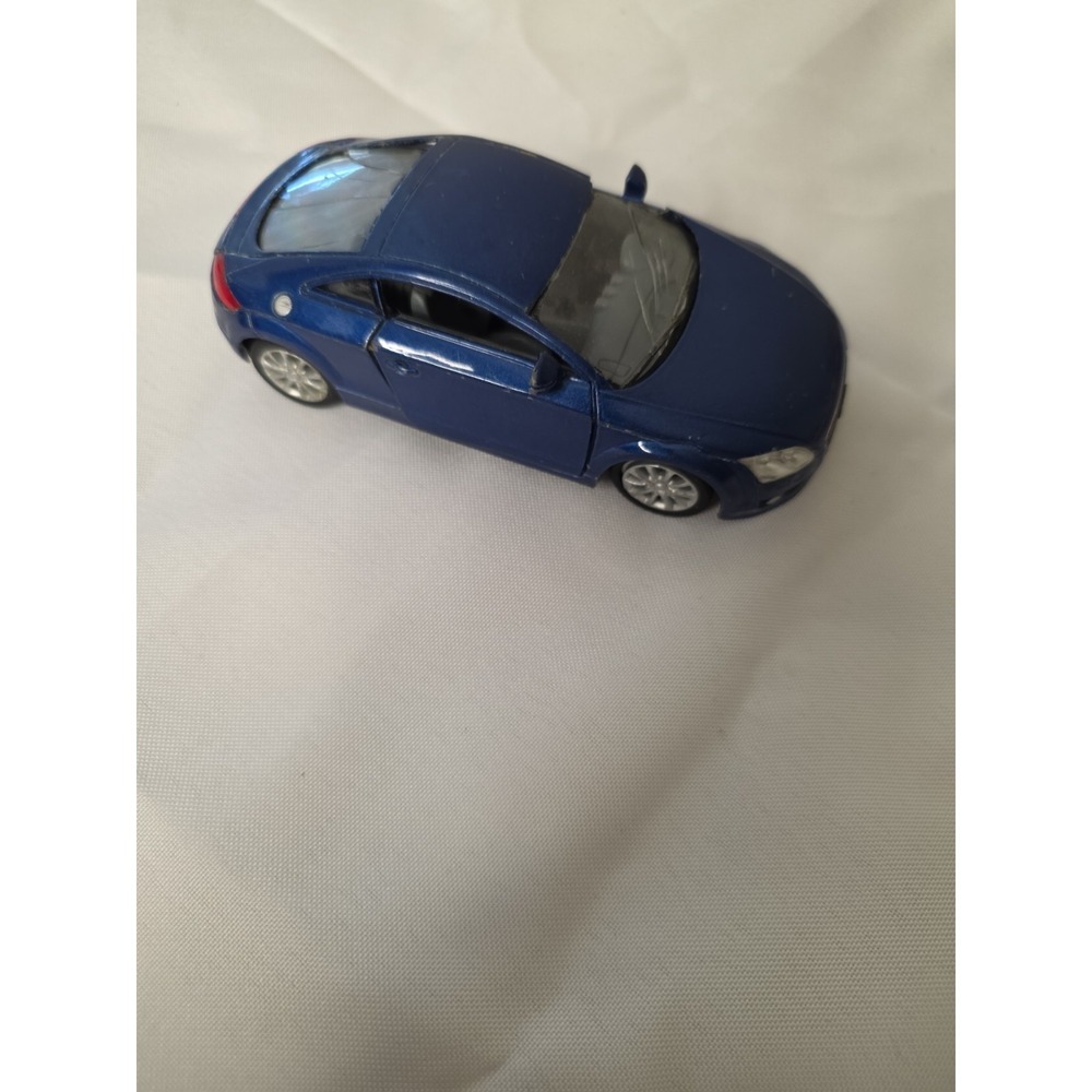 Kinsmart‎ Audi TT 2008 Cobalt Blue Hardtop Coupe 1/32 Scale Diecast Car